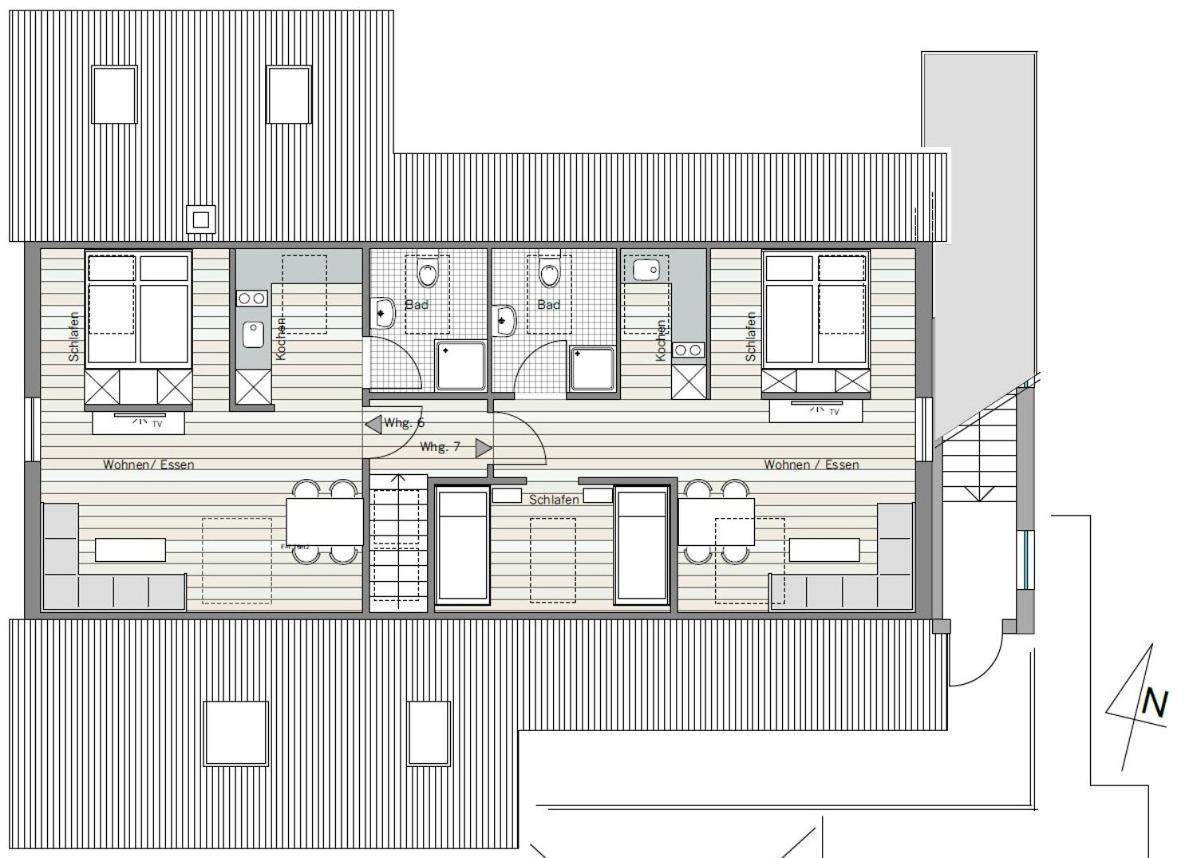 Seaside - Ferienwohnung 5 Wangerooge Dış mekan fotoğraf